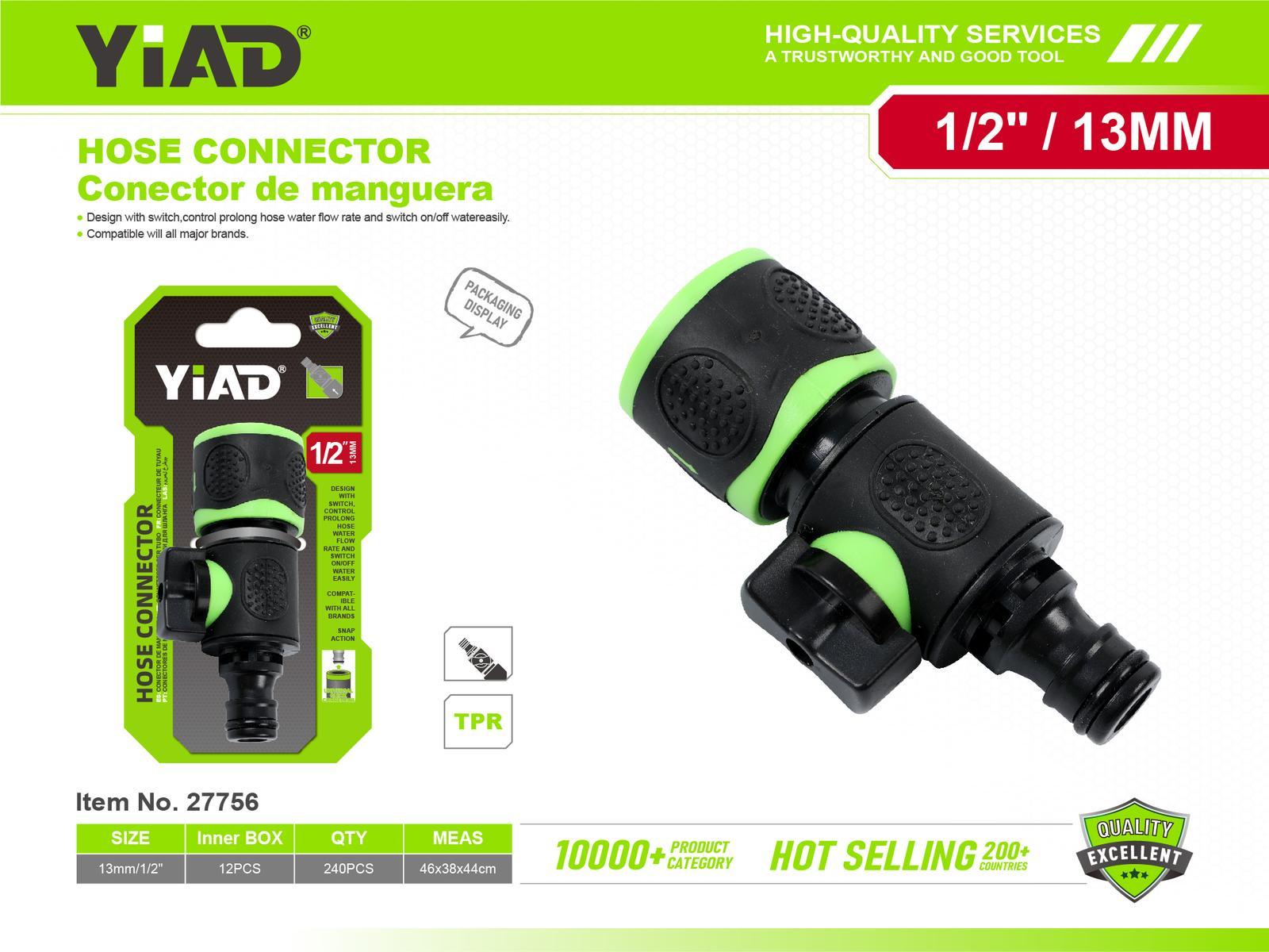 Conectores plásticos para tubería de agua, ref. 27756