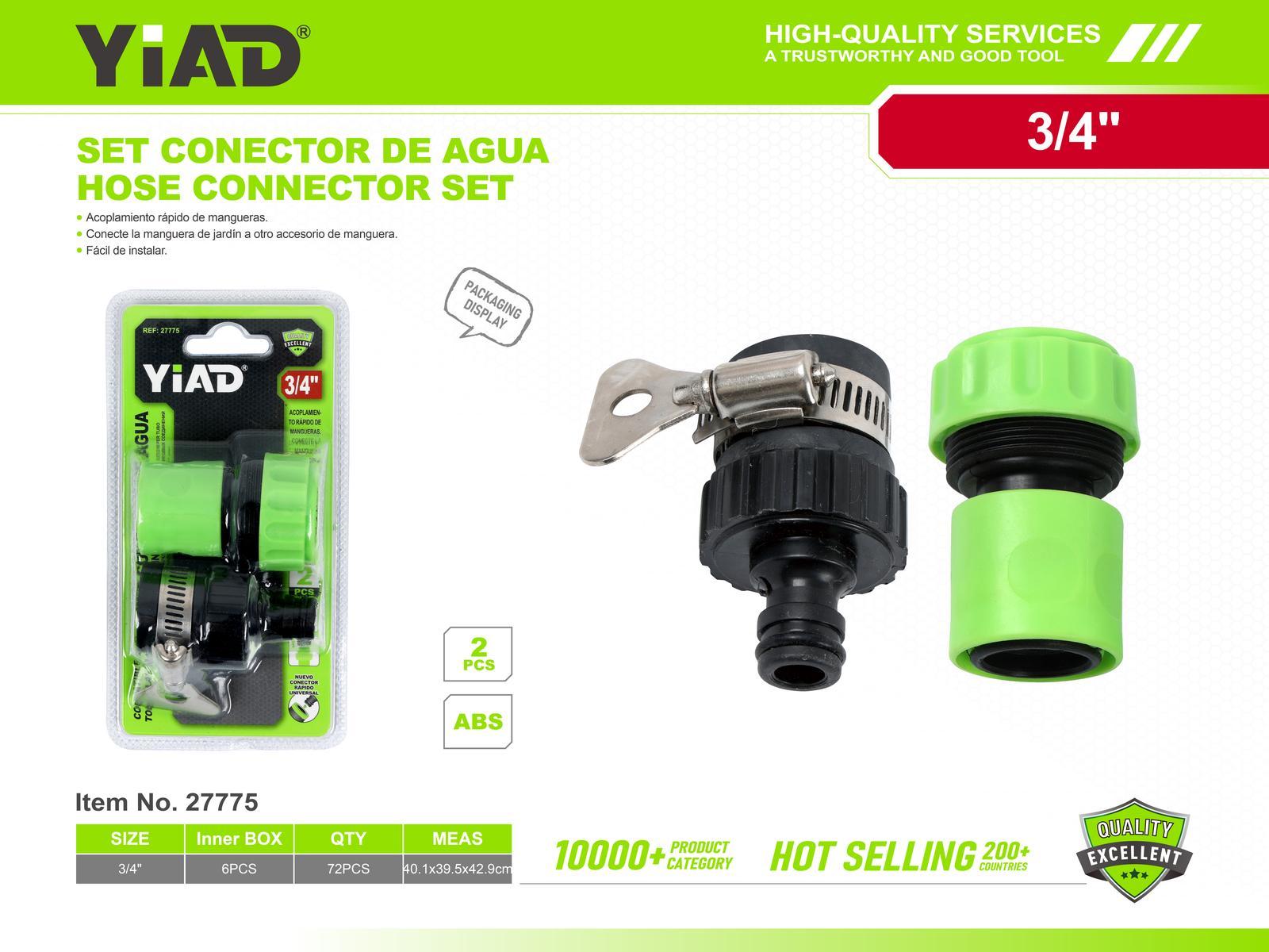Juego de conectores, 2 piezas, ref. 27775