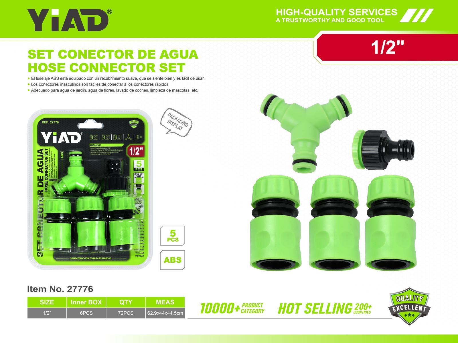 Juego de conectores, 5 piezas, ref. 27776