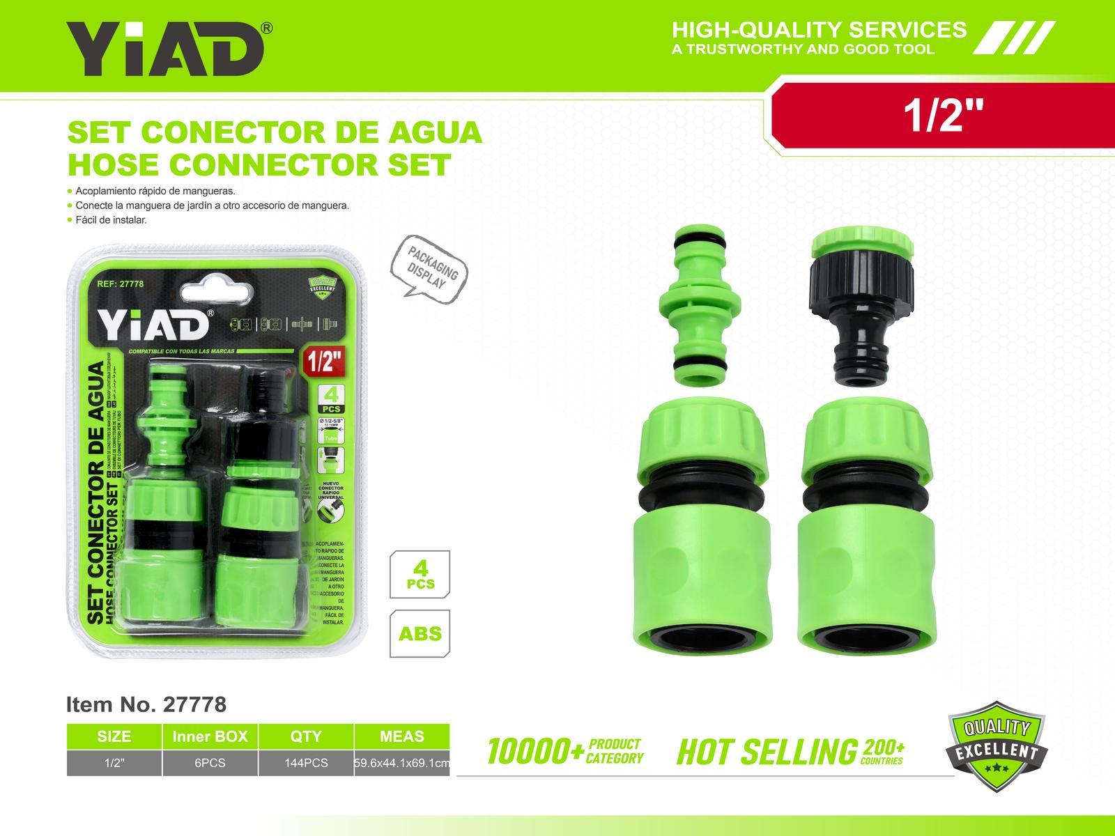 Juego de conectores, 4 piezas, ref. 27778
