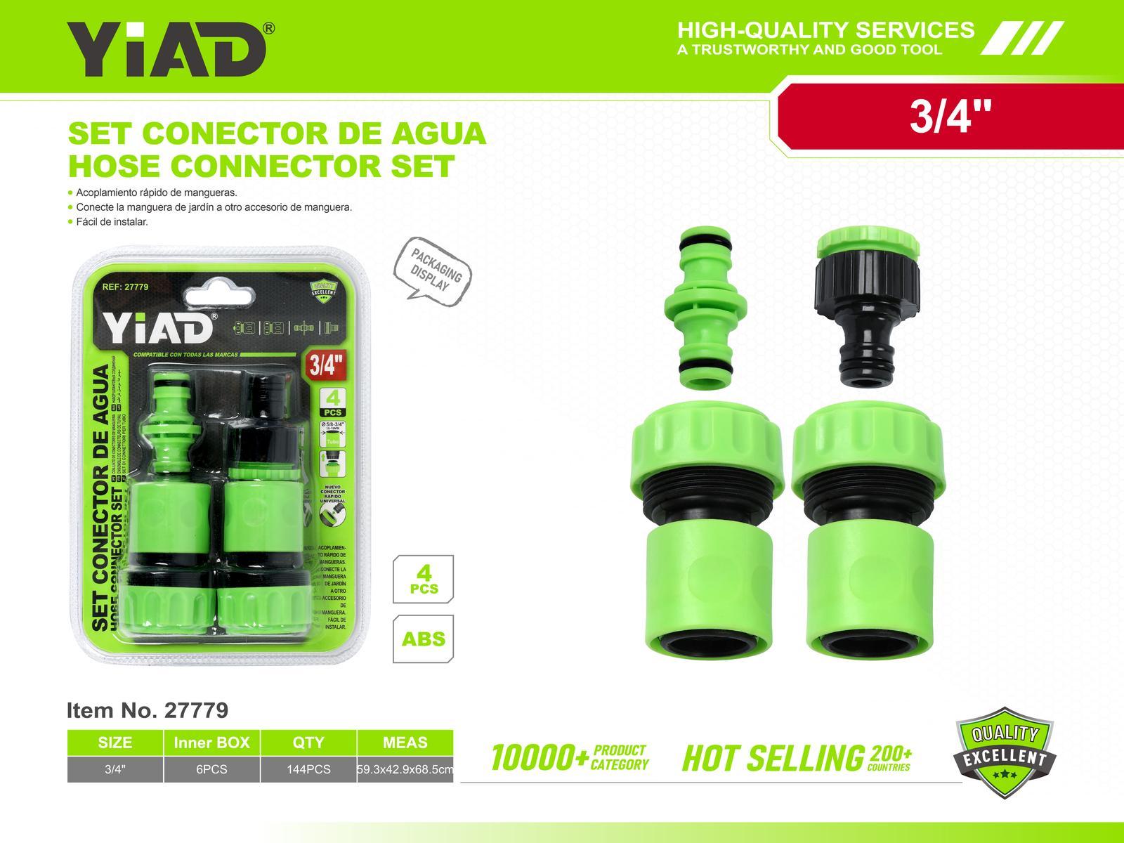 Juego de conectores, 4 piezas, ref. 27779