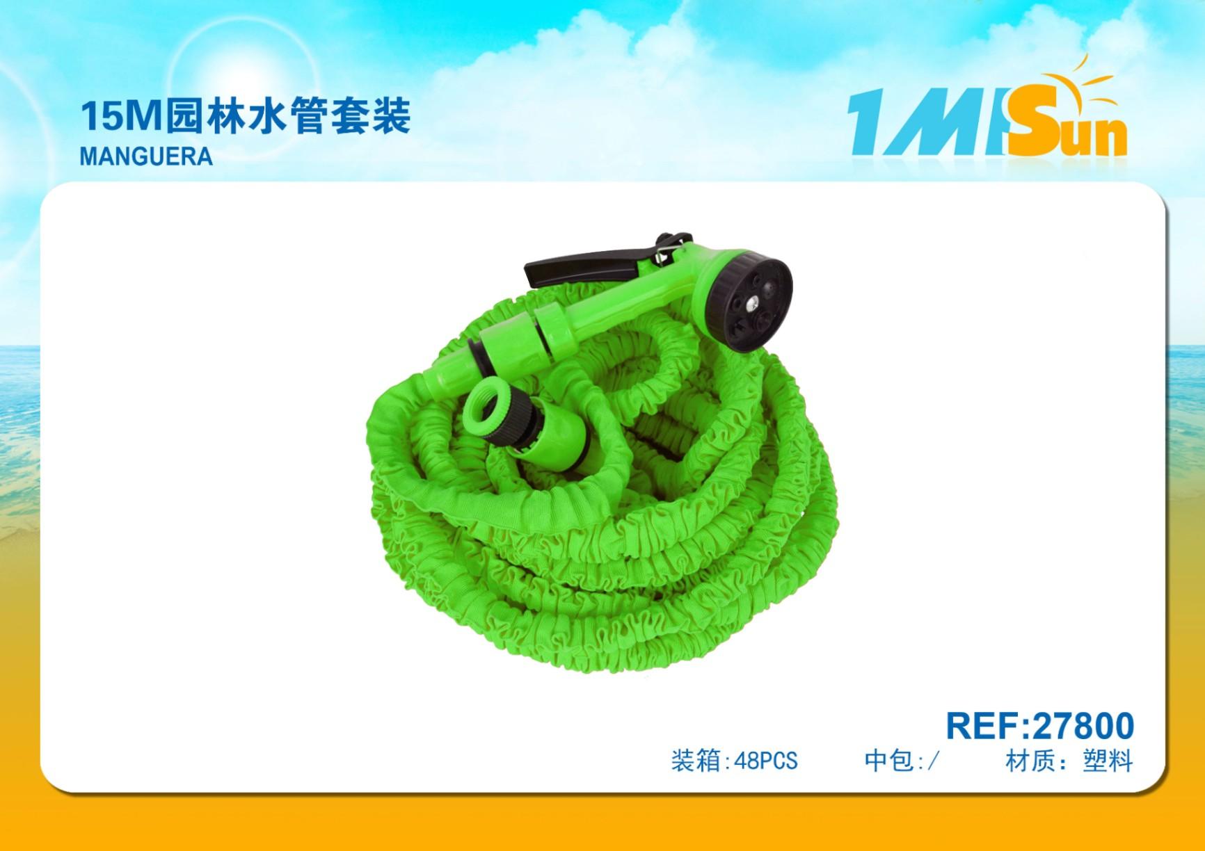 Juego de manguera para agua, 15 m, ref. 27800
