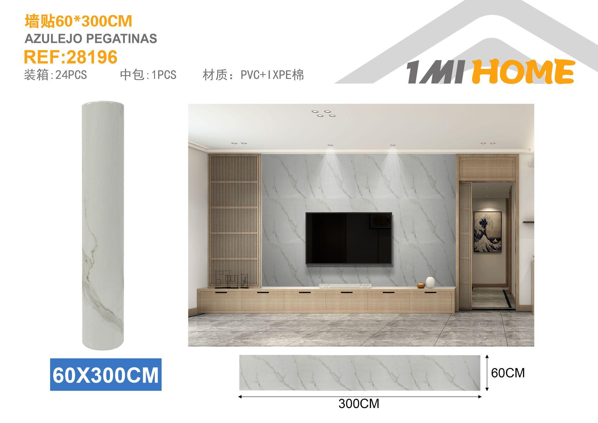 Adhesivos de pared, 60 cm, 3 m, modelo 28196