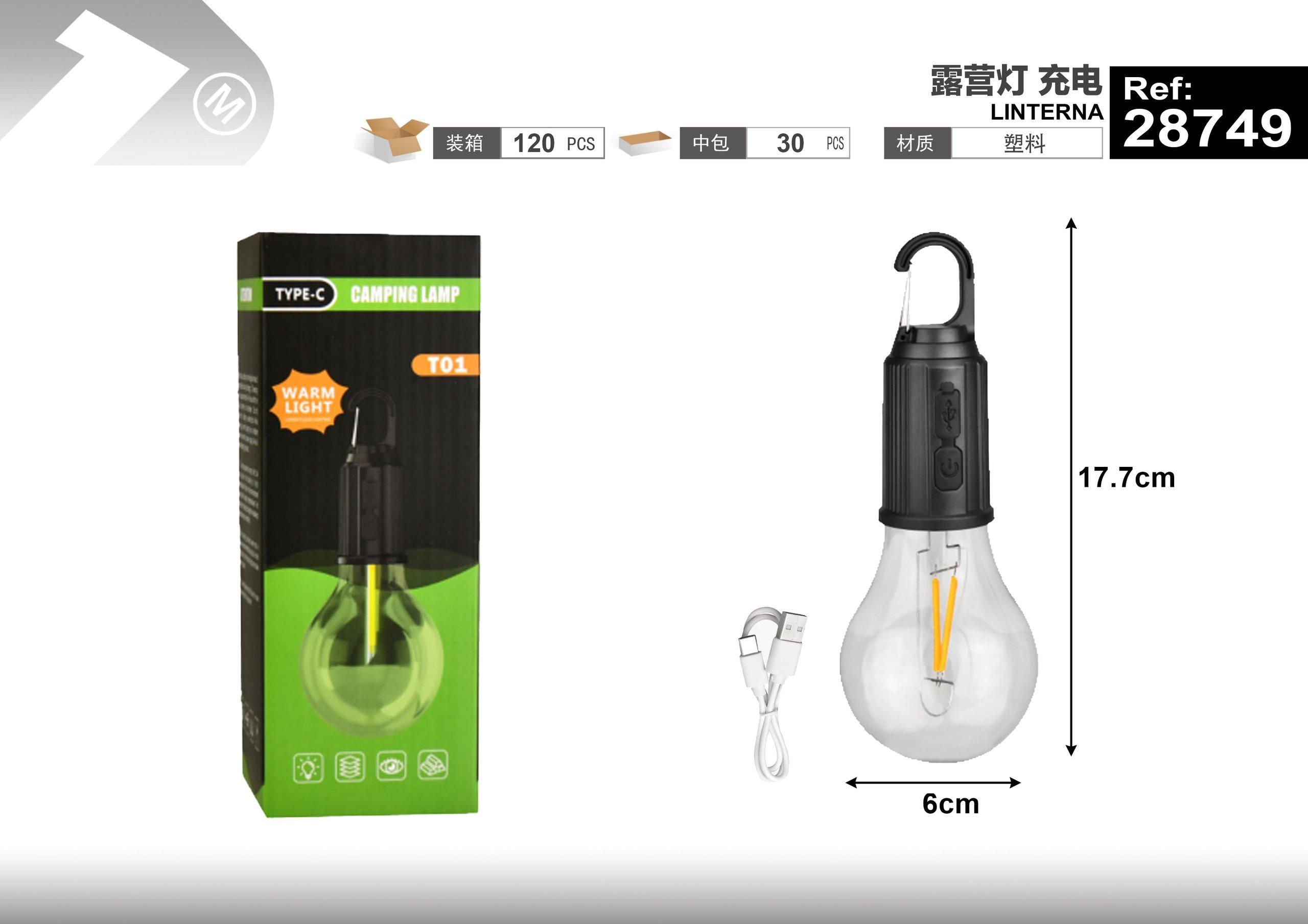 luces de acampada, modelo 28749