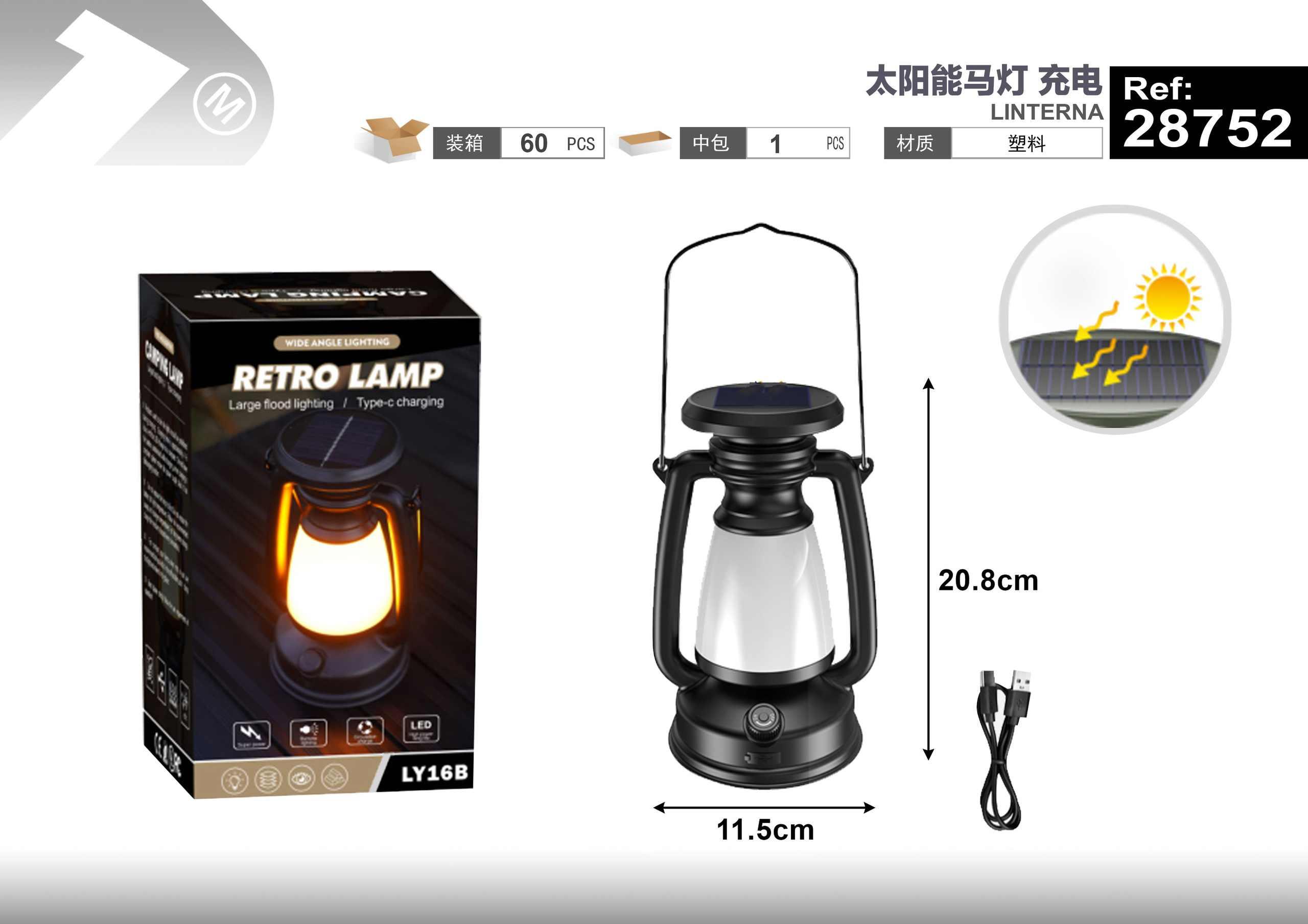 luces solares, modelo 28752