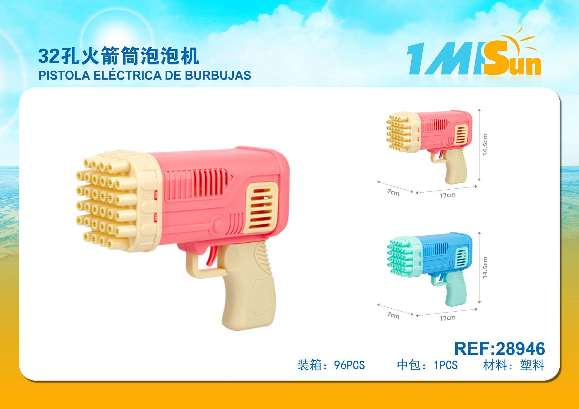pistola de burbujas, modelo 28946
