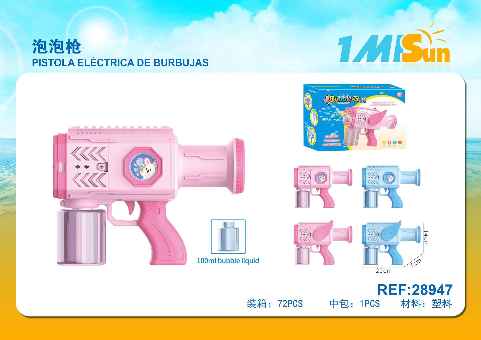 pistola de burbujas, modelo 28947