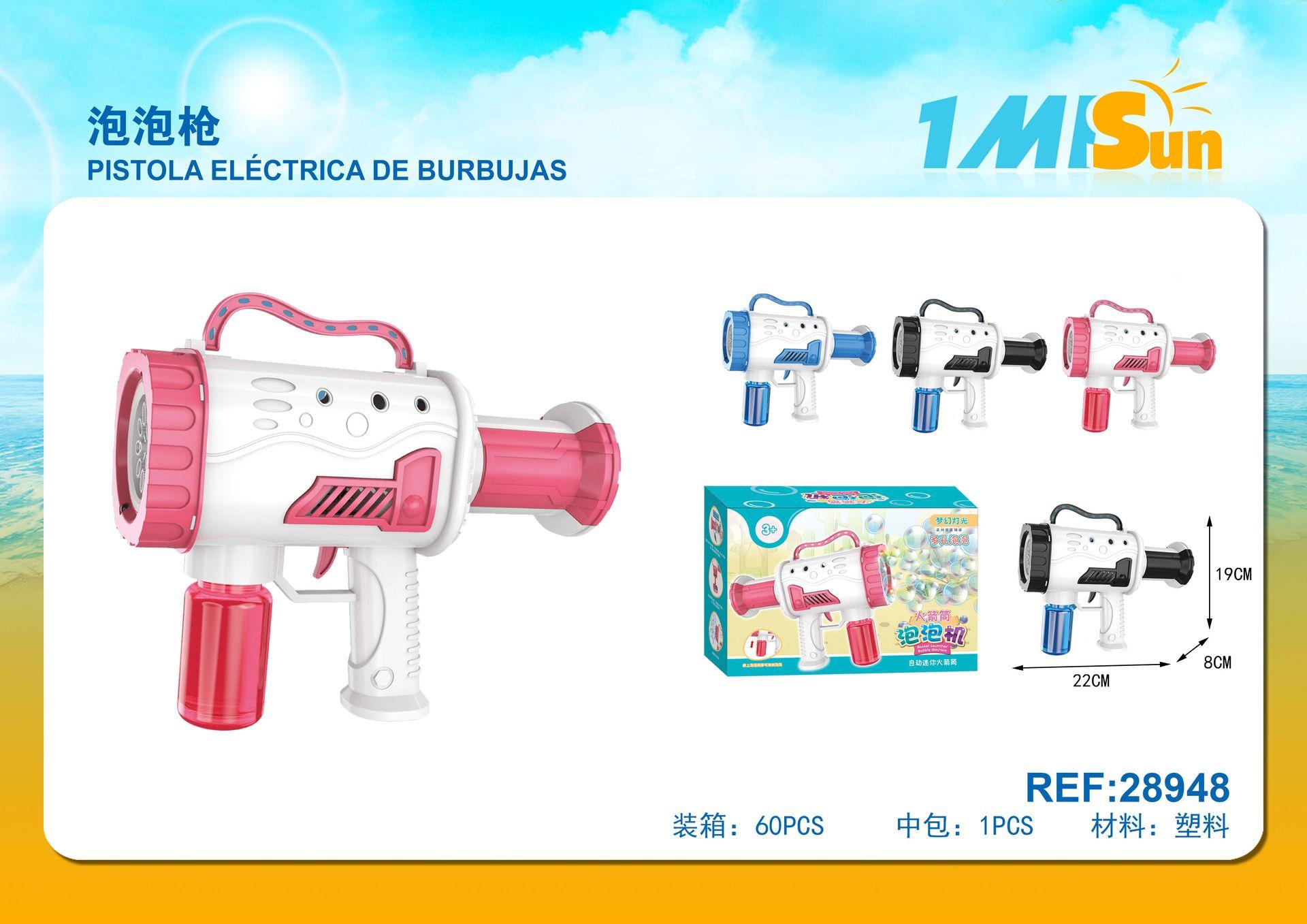 pistola de burbujas, modelo 28948