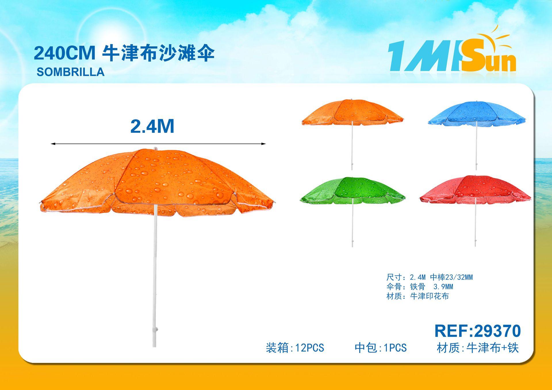 sombrillas de playa, 240 cm, modelo 29370
