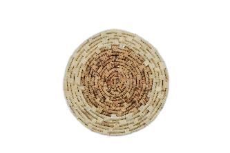 Individual tejido, 25 cm, color bicolor