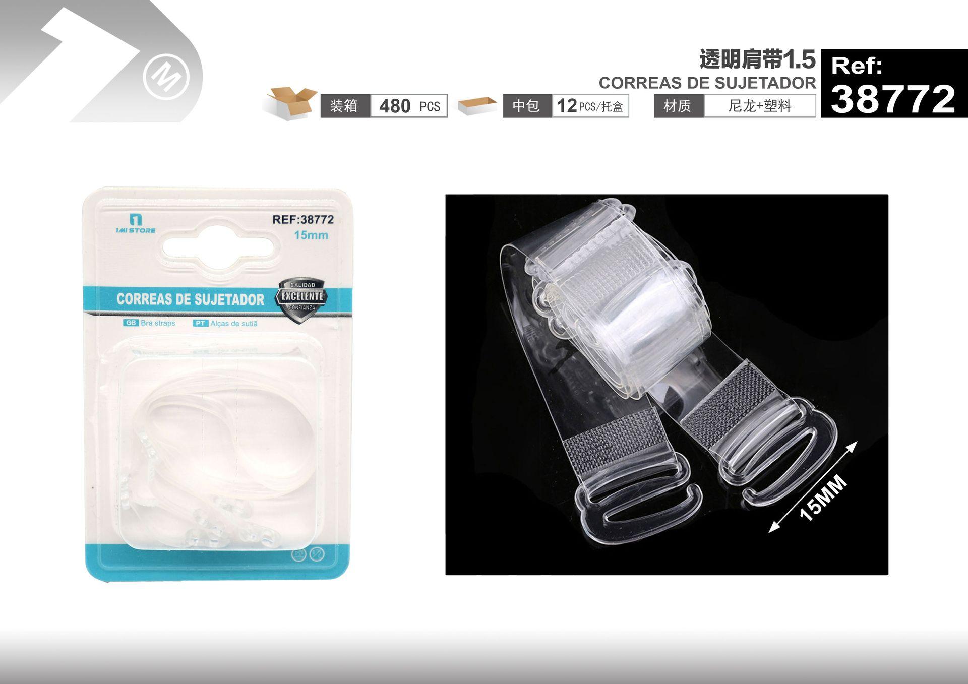 Accesorios para ropa interior, color transparente, modelo 38772