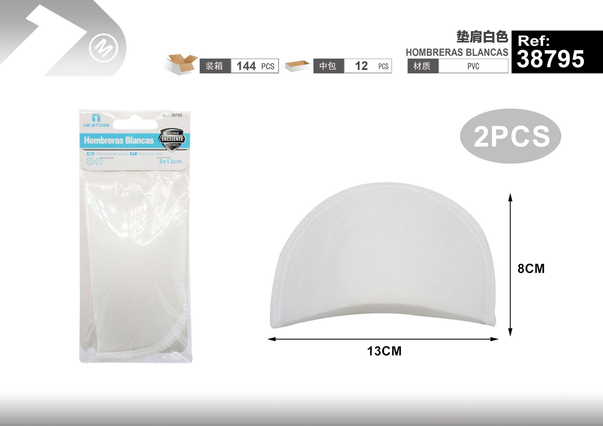 Accesorios para ropa interior, 13 × 8 cm, color blanco