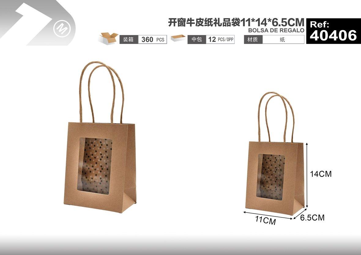 Bolsas de regalo, 11 × 14,6, modelo 40406