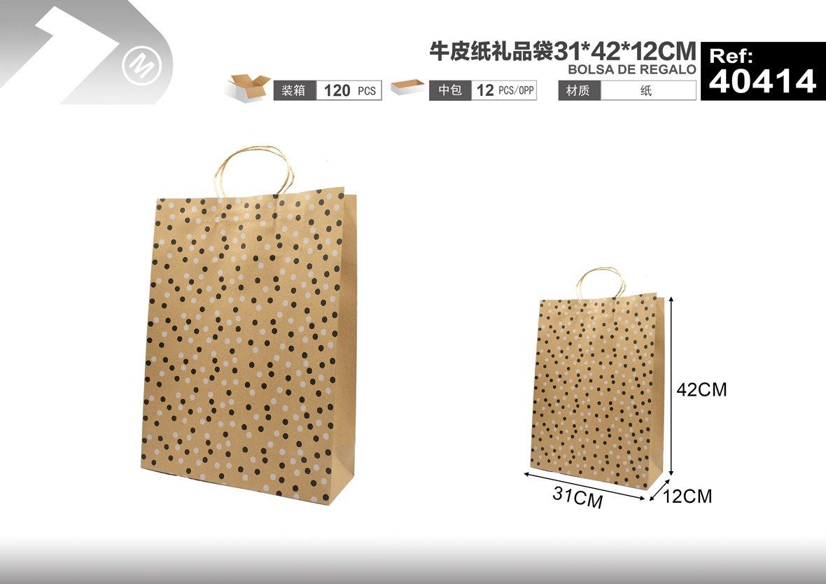 Bolsas de regalo, 31 × 42 × 12 cm, modelo 40414