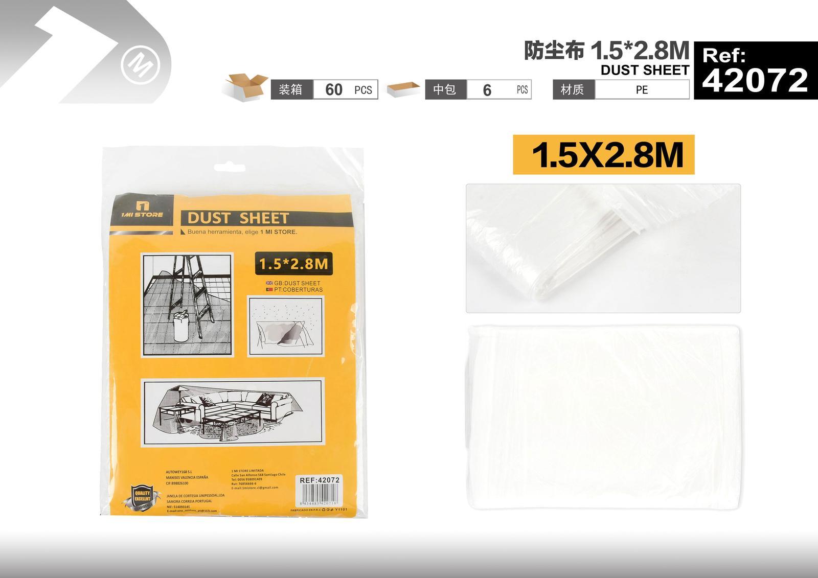 Paño para el polvo, modelo HK115#1, 2,8 m, modelo 42072