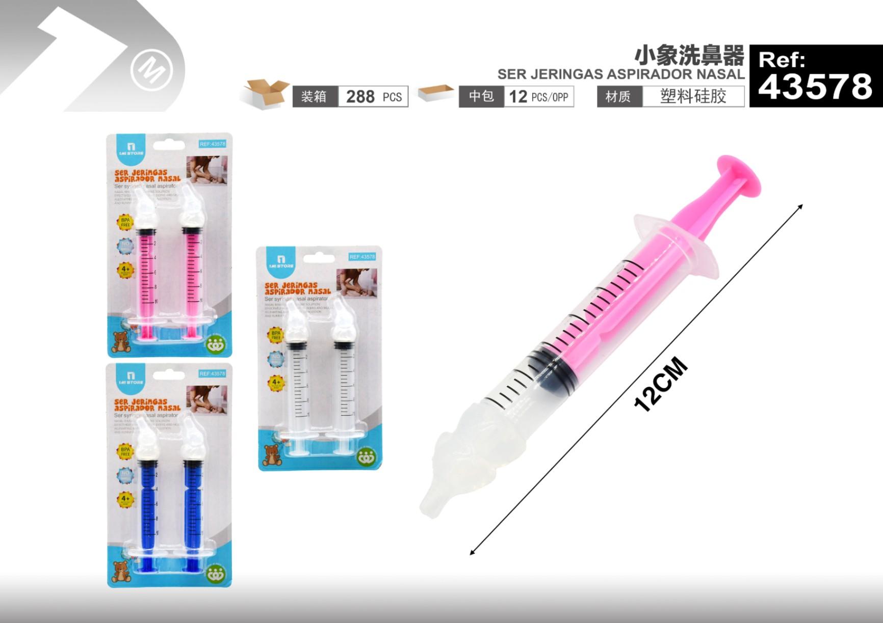 Irrigador nasal para bebé, modelo 43578