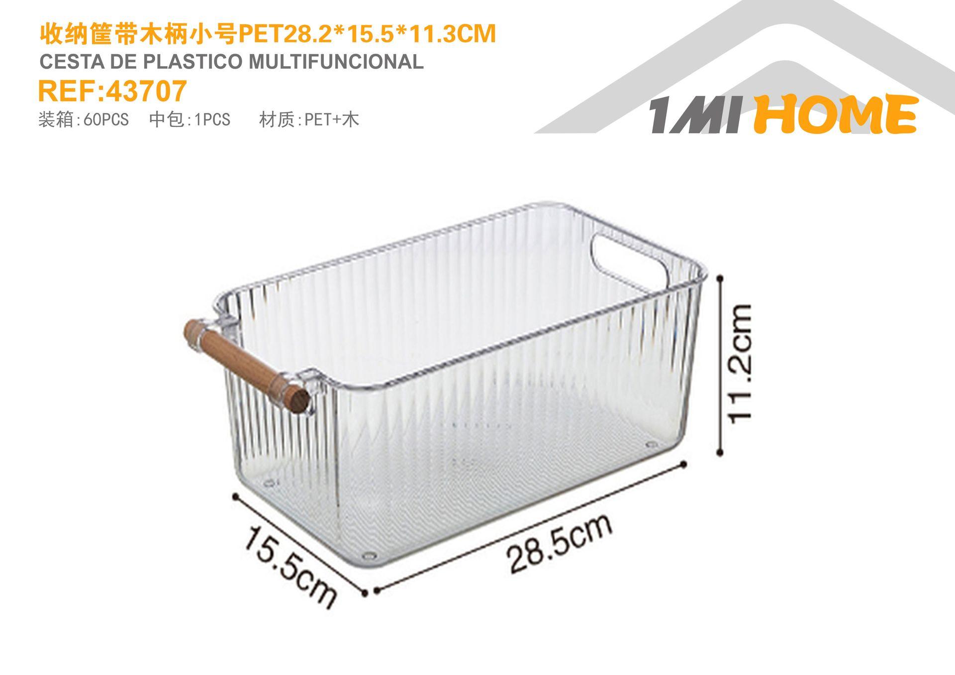 Caja de almacenamiento de PET, modelo PET28