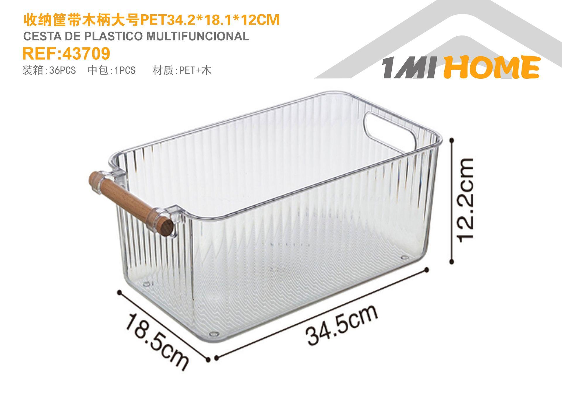 Caja de almacenamiento de PET, modelo PET34