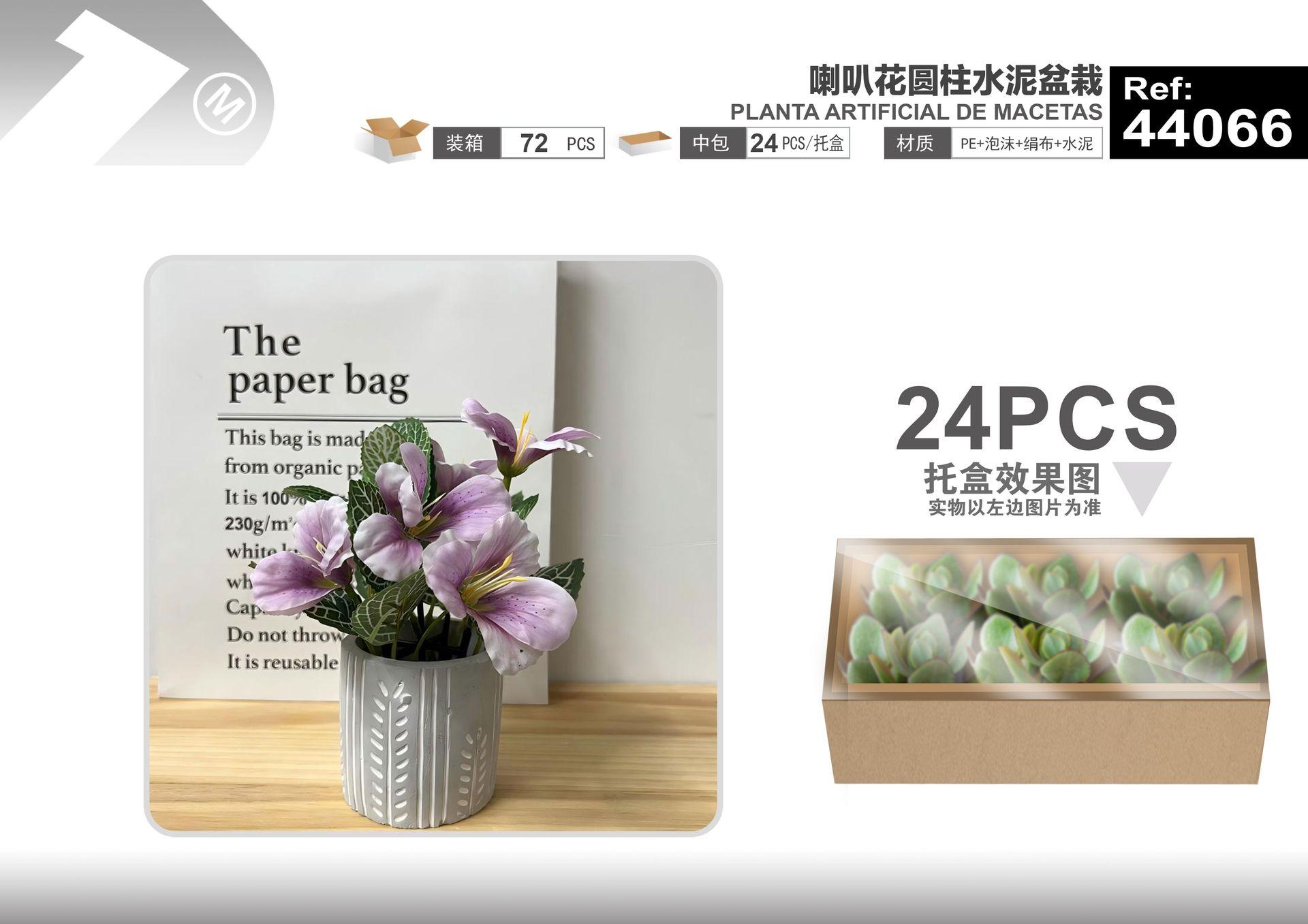 Plantas y césped decorativos, 14 cm, 17 cm, modelo 44066