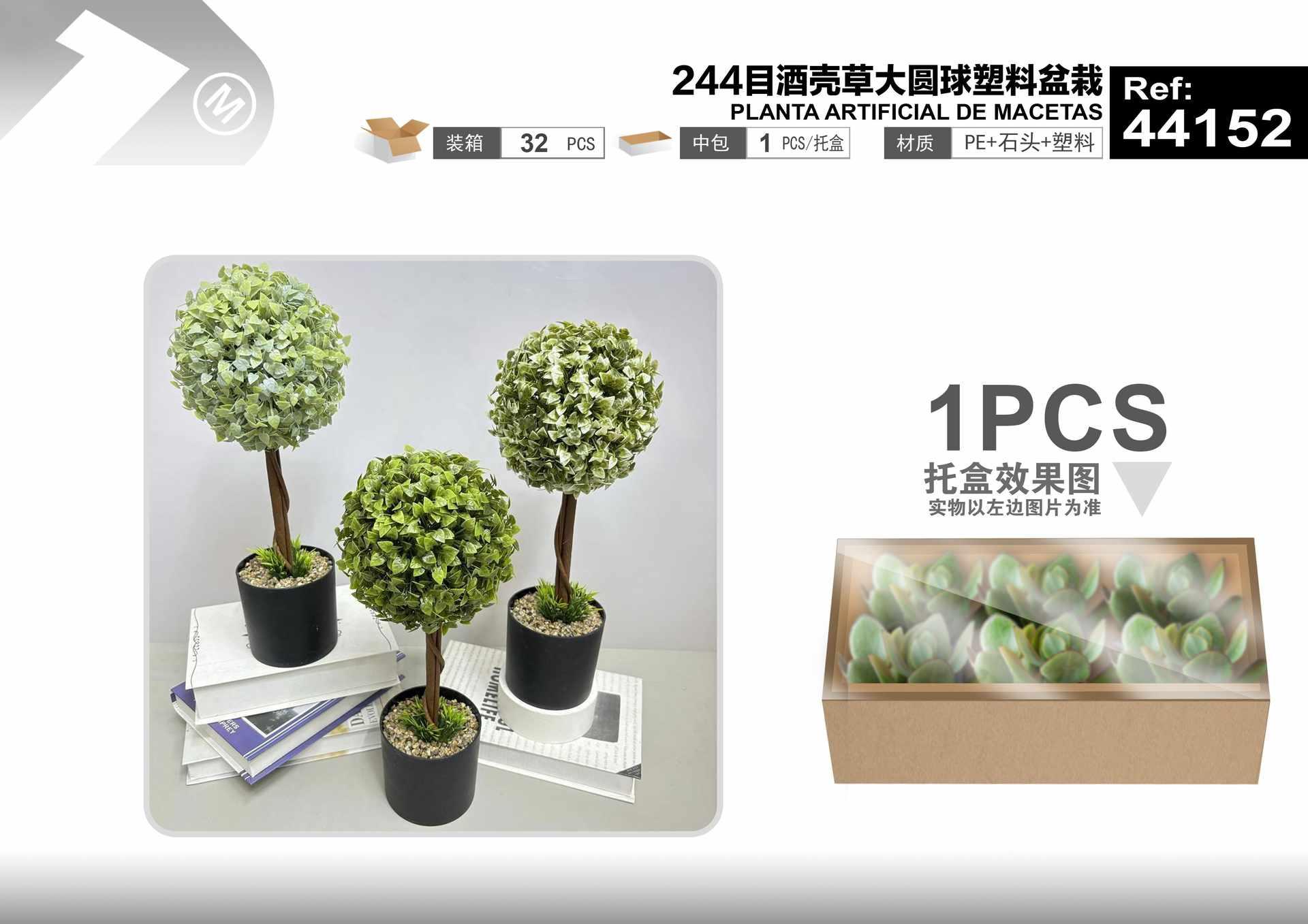 Plantas y césped decorativos, 14 cm, 36 cm, modelo 44152