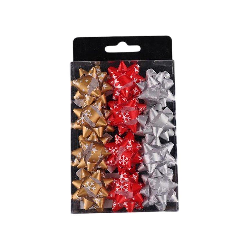 Flor estrella hecha a mano, 3,8 cm, 12 piezas, modelo 45519