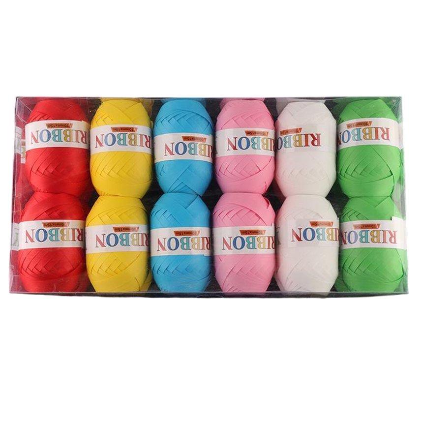 Flor estrella hecha a mano, 10 mm, 15 m, 24 piezas, modelo 45526