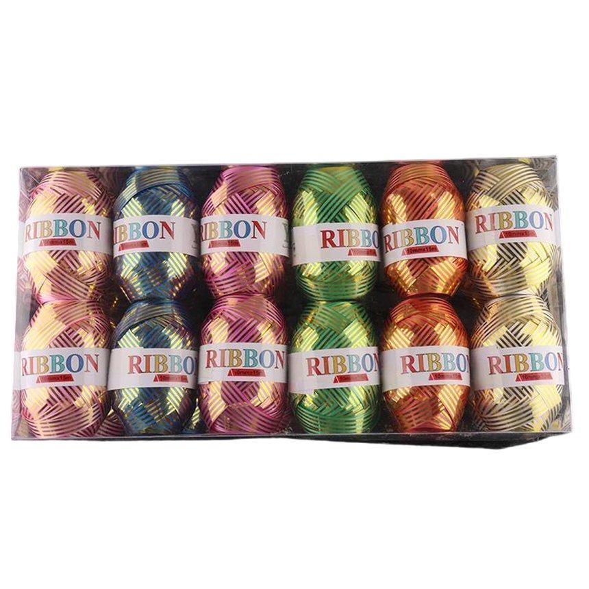 Flor estrella hecha a mano, 10 mm, 15 m, 24 piezas, modelo 45527