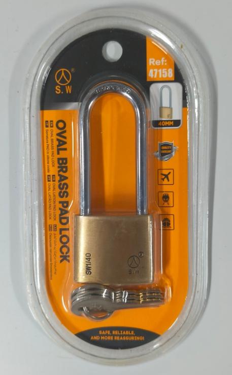 Candados de cobre, 40 mm, ref. 47158