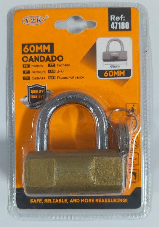 Candados de cobre, 60 mm, ref. 47180