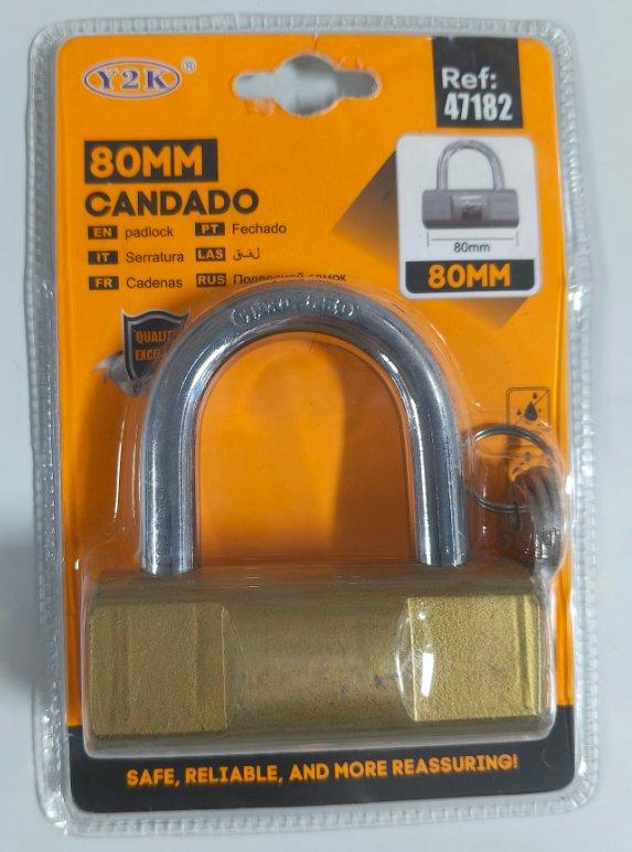 Candados de cobre, 80 mm, ref. 47182