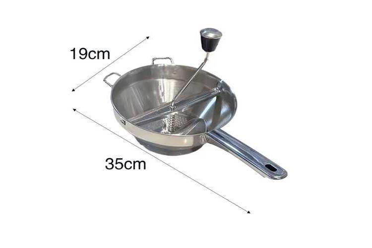 Prensador de alimentos, 35 × 19,5 cm