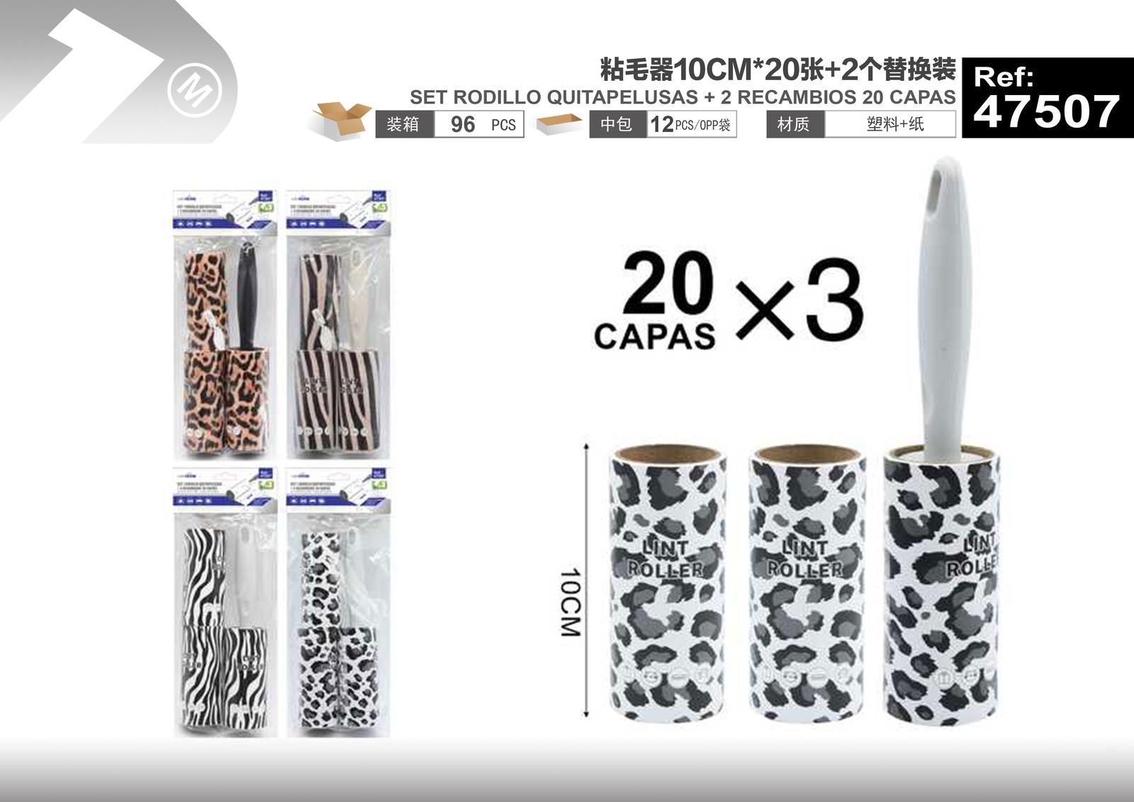 Adhesivos para cabello, 10 cm, 2 piezas, modelo 47507