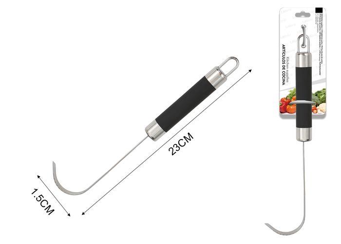 Cuchillo, 23 × 1,5 × 2 cm, color negro