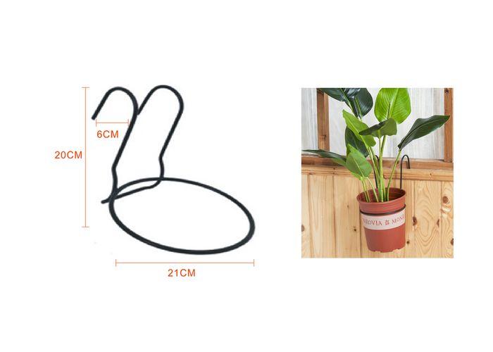Soporte para plantas, 21 × 20 cm