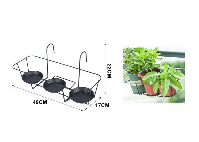Soporte para plantas, 49 × 17 × 22 cm, ref. 49395