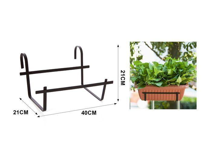 Soporte para plantas, 21 × 40 × 21 cm