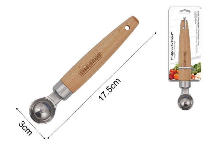 Cuchara para fruta, 17,5 × 3 × 2,5 cm