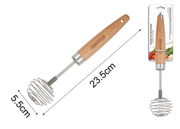 Batidor manual, 23,5 × 5,5 × 5,5 cm