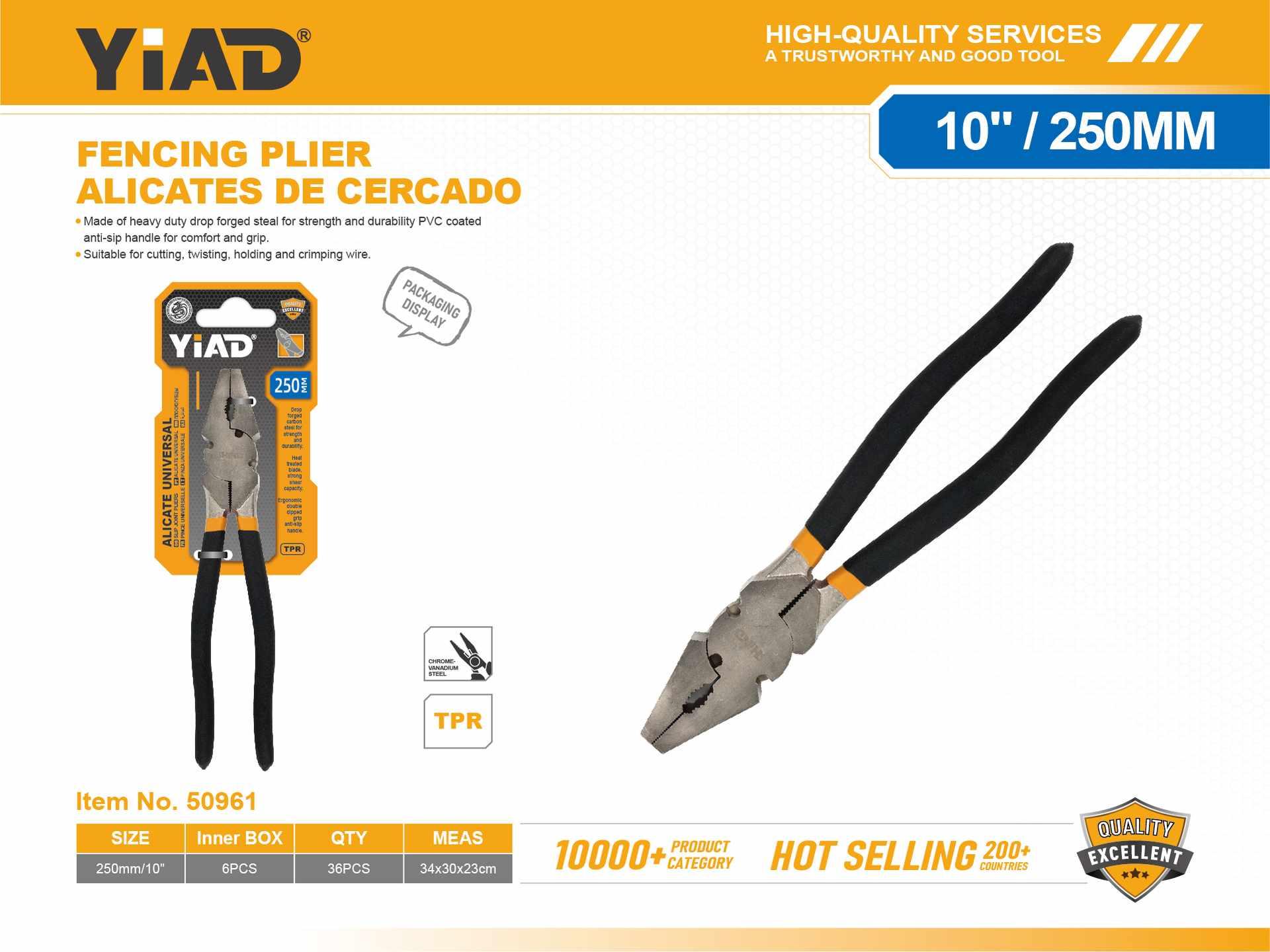 Serie de alicates, 10 pulgadas, 250 mm, ref. 50961