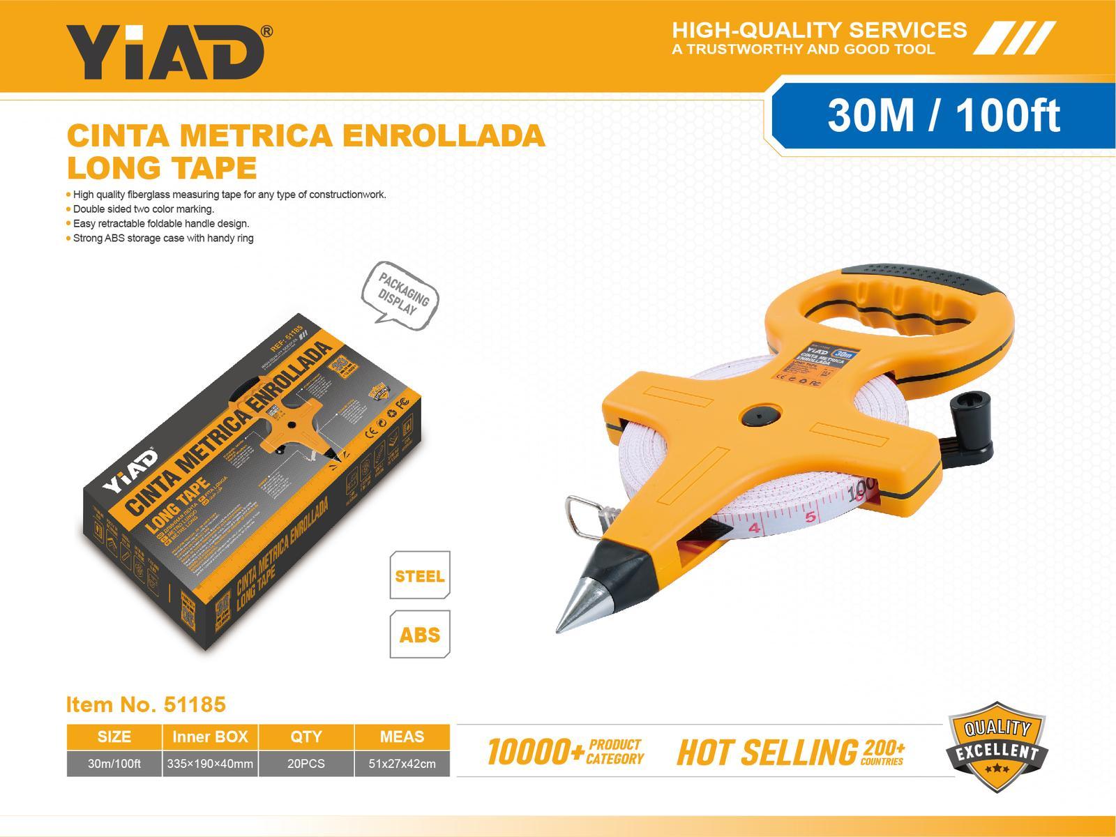 Cinta métrica, 30 m, ref. 51185