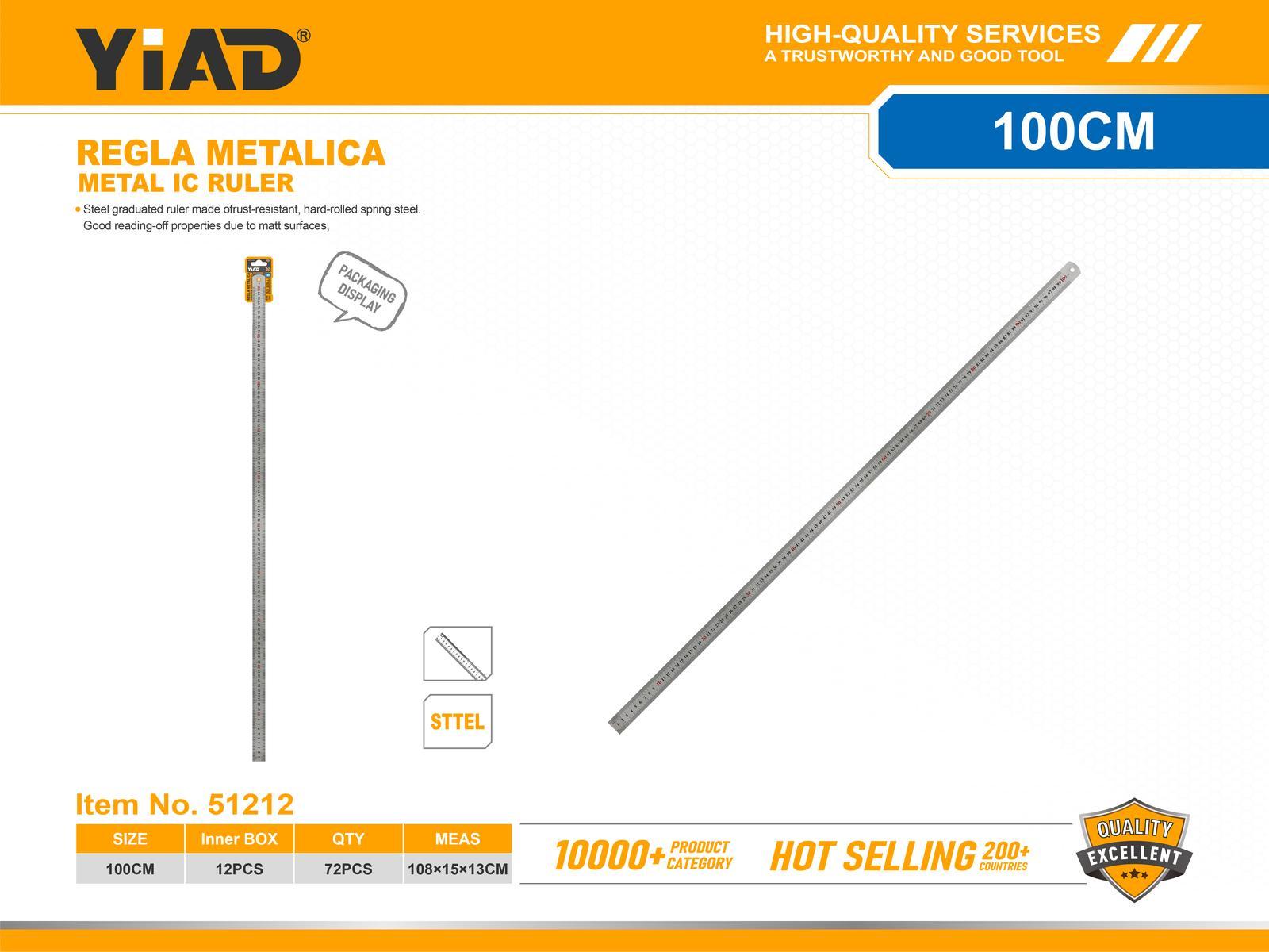 Regla, 1 m