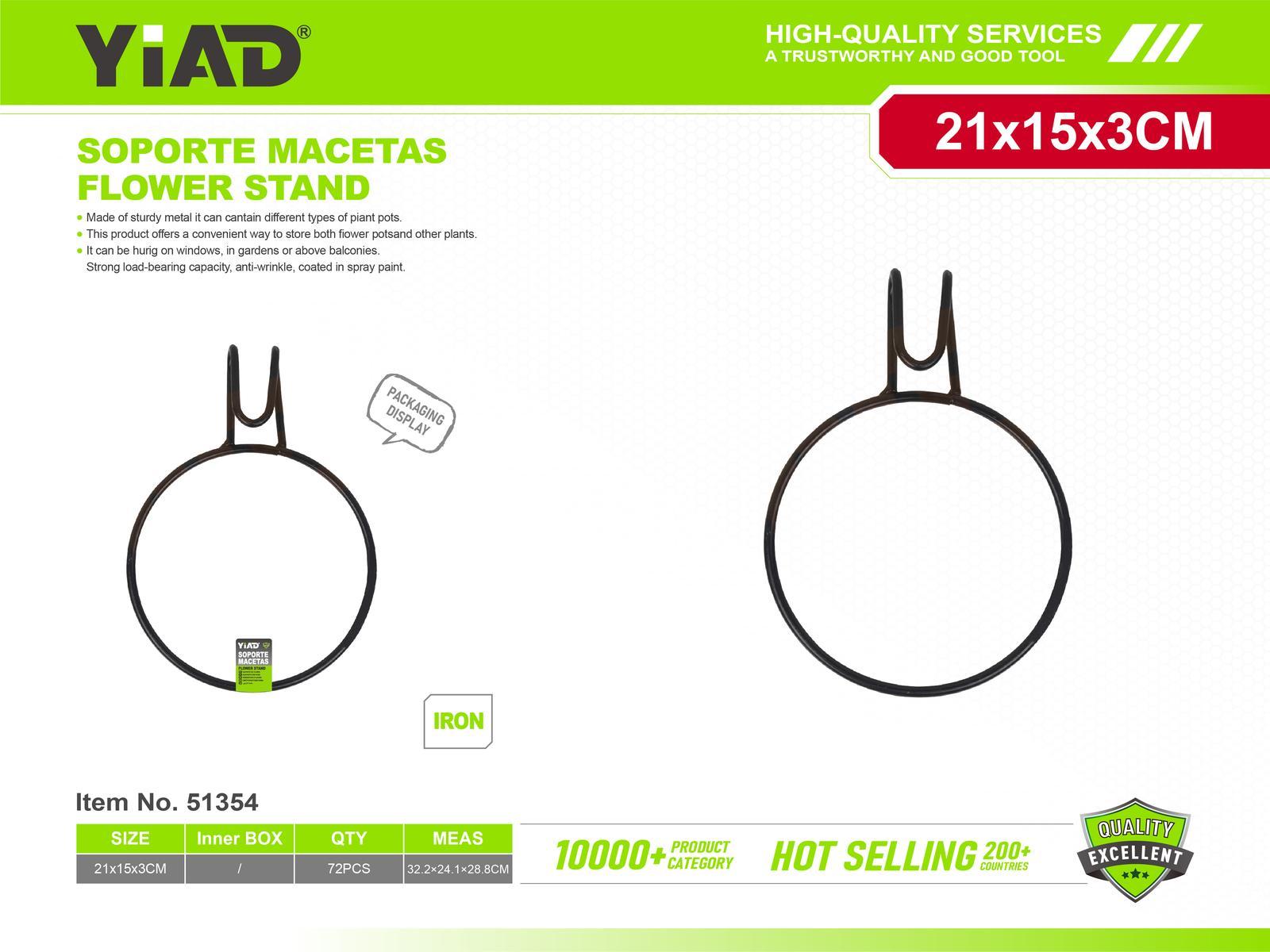 Soporte para plantas, ref. 51354
