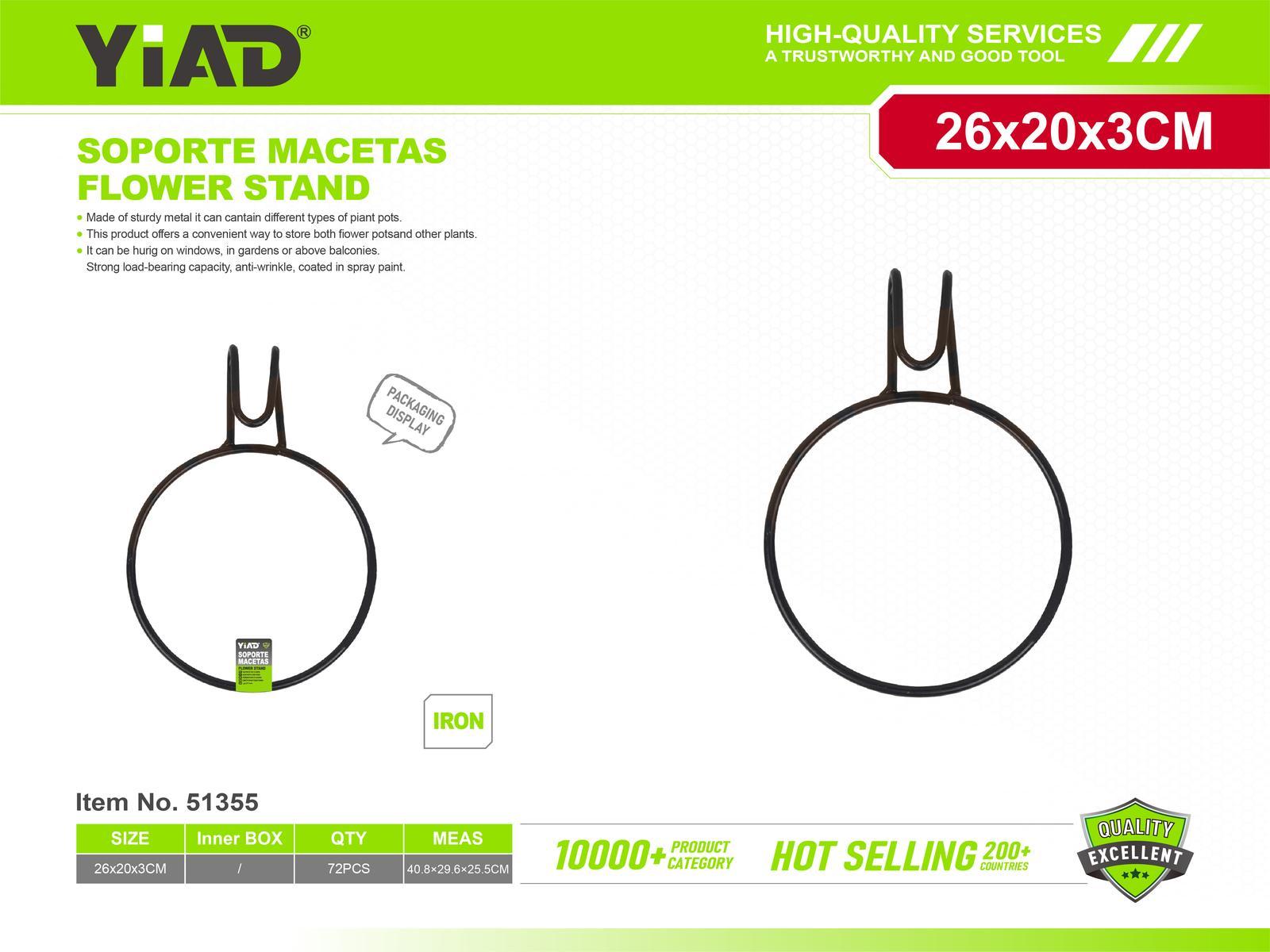 Soporte para plantas, ref. 51355