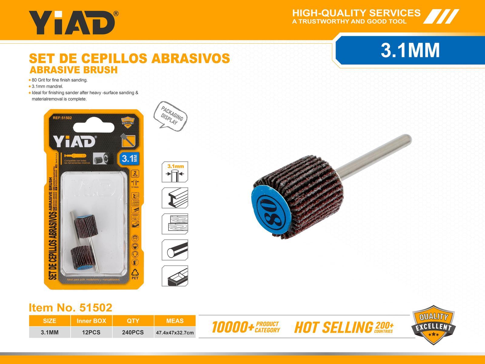 Serie de herramientas de desbaste, 2 piezas, ref. 51502