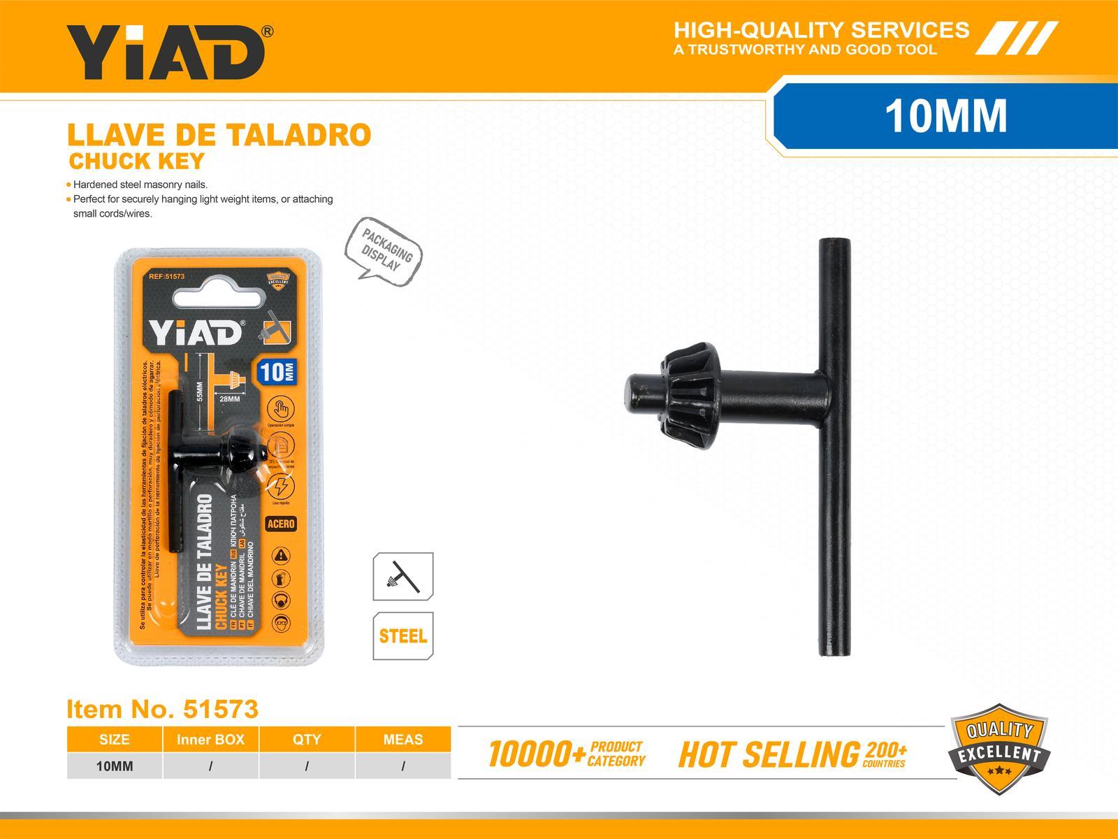 Serie de brocas, 10 mm, ref. 51573