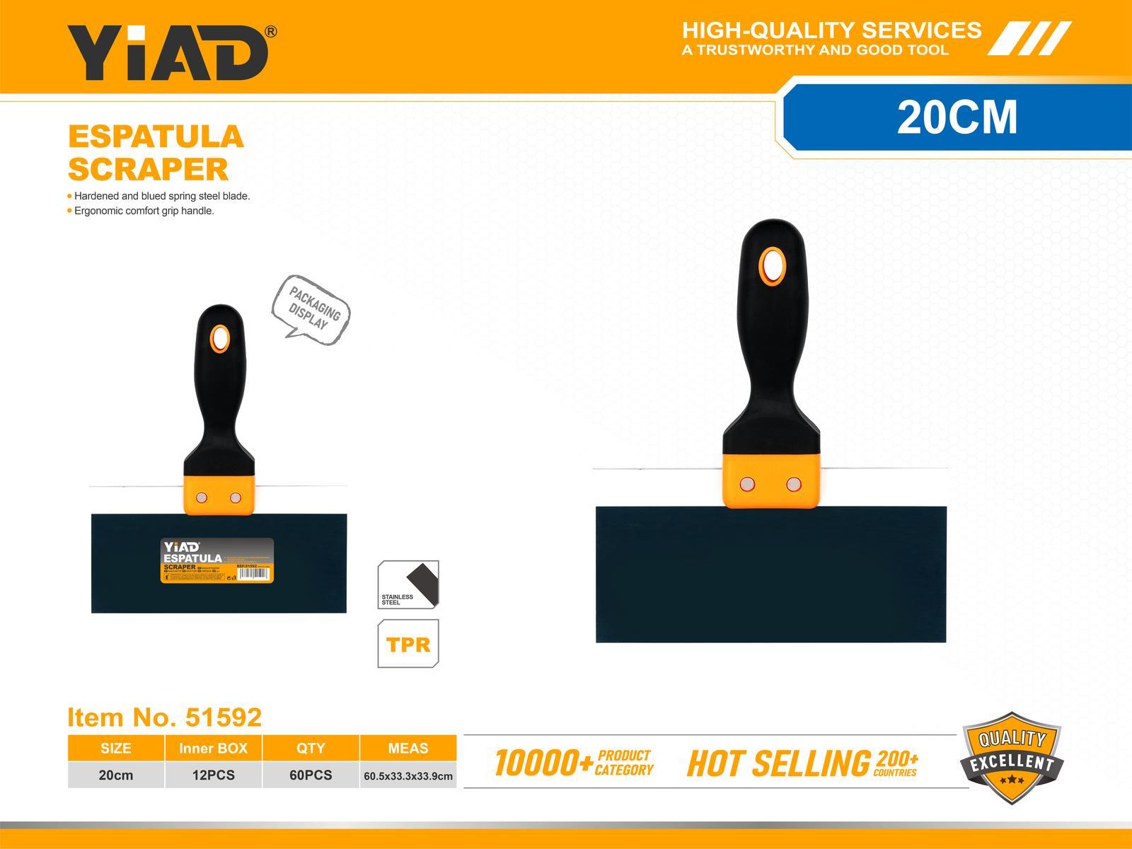 Raspador, 8 pulgadas, ref. 51592