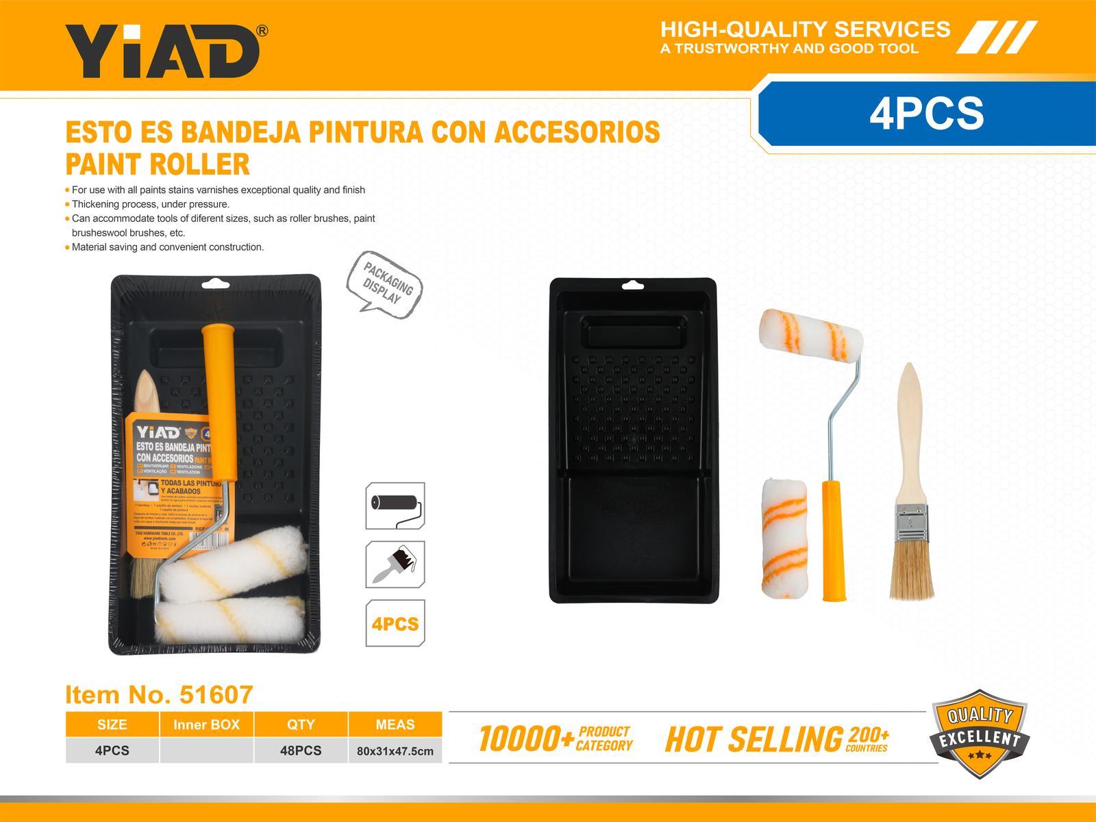 Bandejas para pintura, 4 piezas