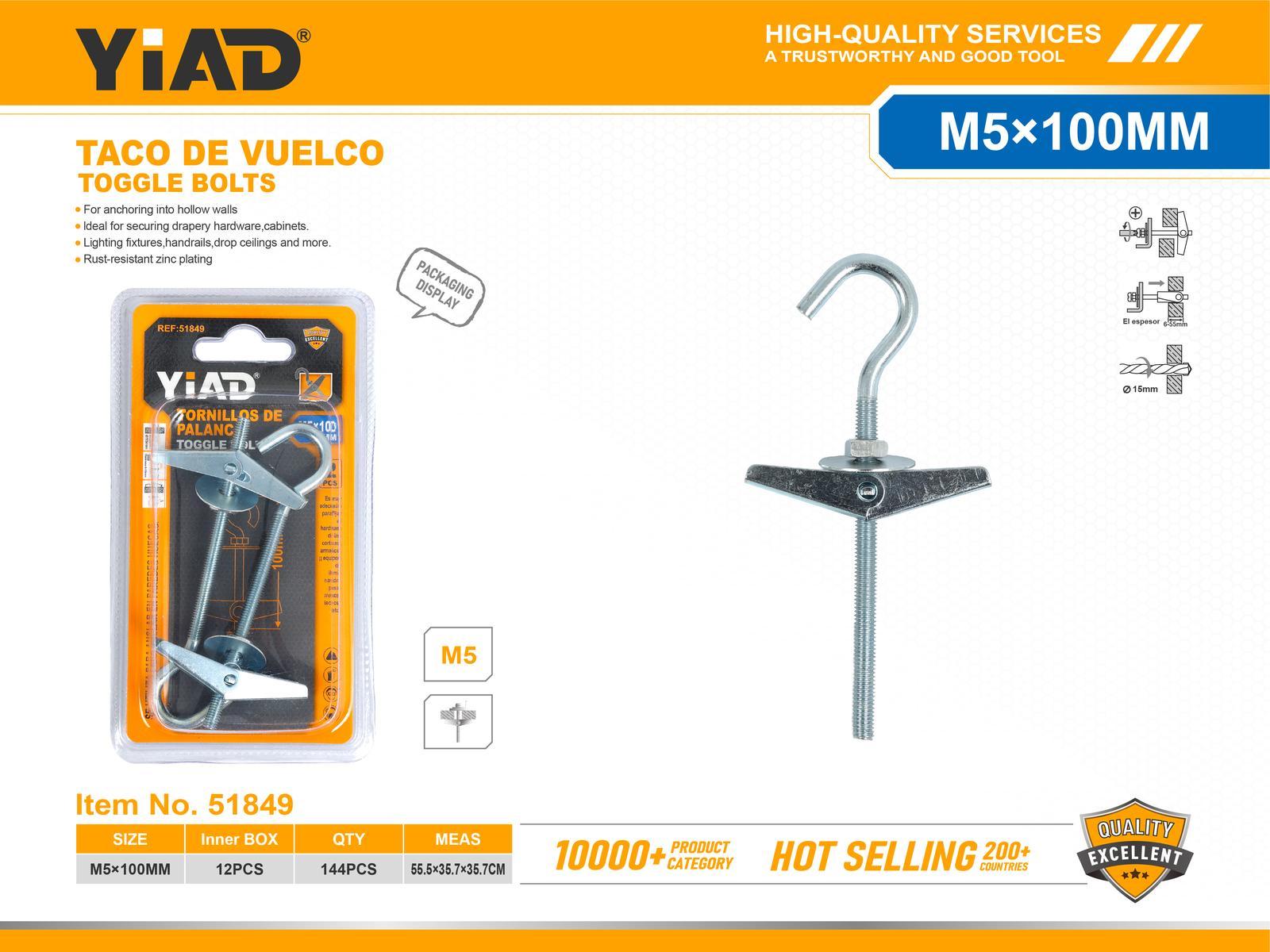 Tornillos especiales, modelo M5, 2 piezas, ref. 51849
