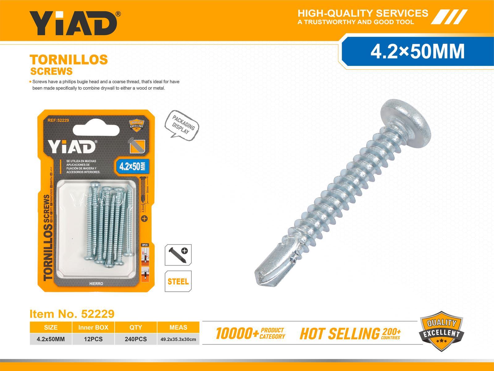 Tornillo, 4,2 × 50