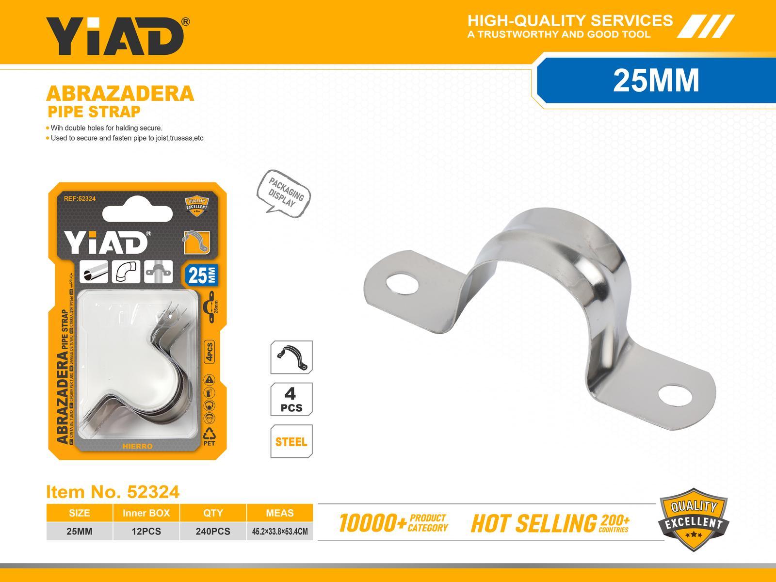 Hebillas, 25 mm, 4 piezas, ref. 52324
